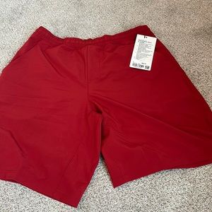 Lululemon Pace Breaker Short 9”  Lined Sped Red Size Large